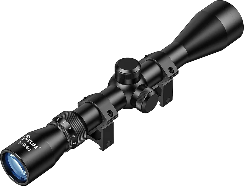 CVLIFE FoxSpook 3-9x40 R4 Riflescope (Black)