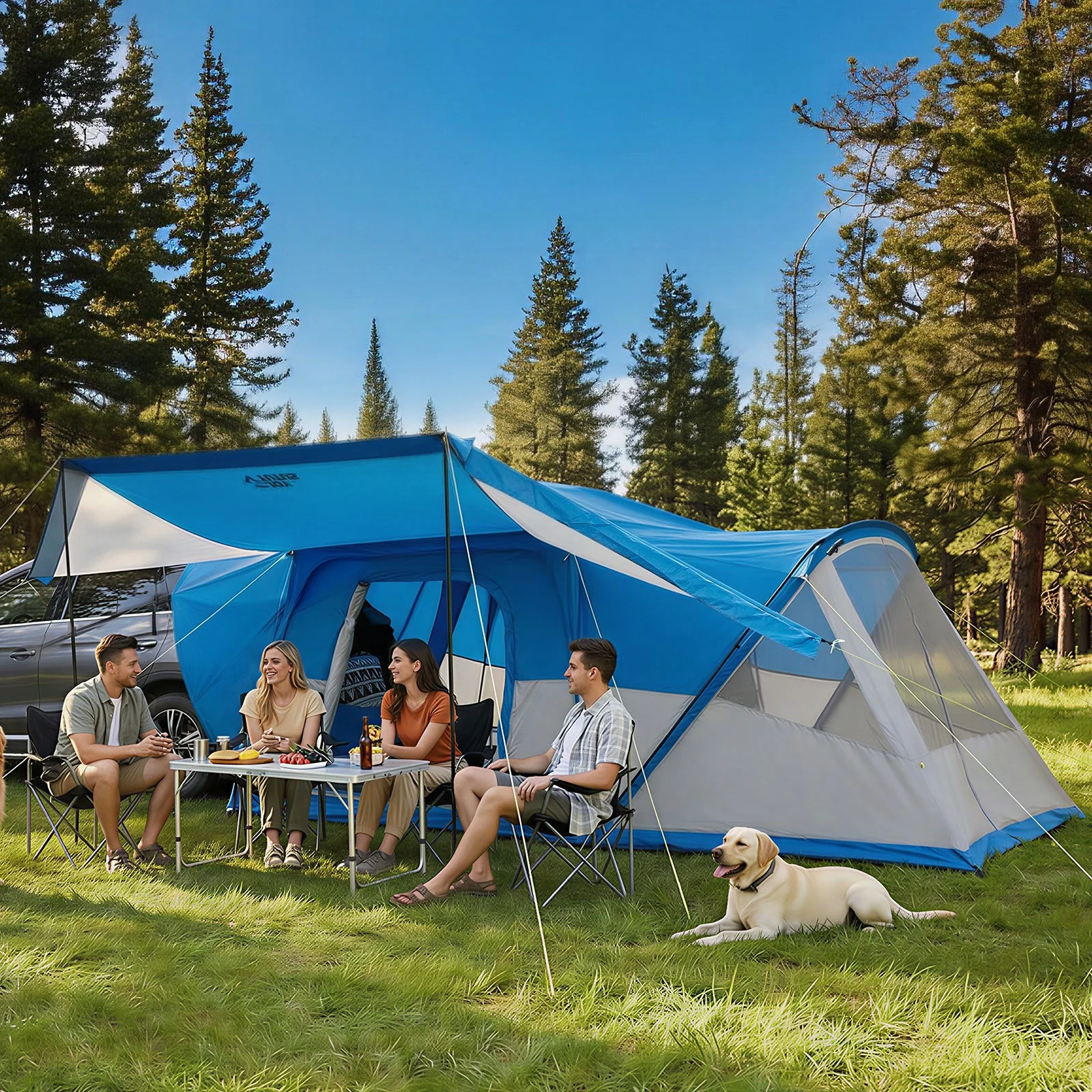 JOYTUTUS H1201-01053-BL SUV Tent